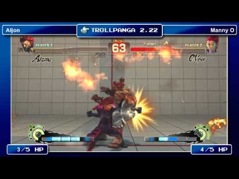 Trollpanga 2.22 - Aljon (Akuma) vs Manny O (C.Viper)