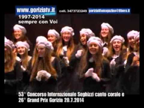 Seghizzi 53 ediz concorso corale intenle premiazioni e cori Gorizia 20 7 2014 goriziatv news copyrig