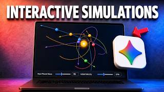 How to Make INTERACTIVE Simulations with Gemini AI
