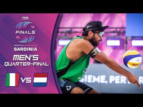 Nicolai/Lupo vs. Brouwer/Meeuwsen -  Full Men's Quarter-Final | World Tour Finals 2021