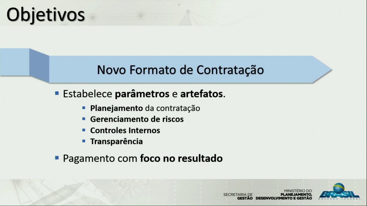 Capacitação sobre a nova Instrução Normativa de contratação de serviços