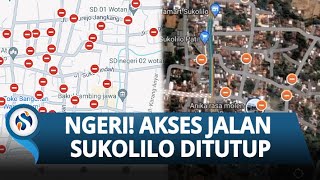 Warga Pati Kalangkabut, Banyak Akses Jalan ke Sukolilo Sempat Ditutup Imbas Pengeroyokan Bos Rental