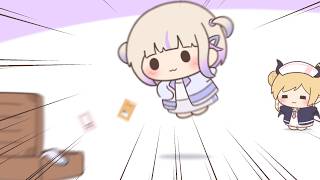 【手描き】旅行前のばんちょーの行動【癒月ちょこ/轟はじめ/ホロライブ】