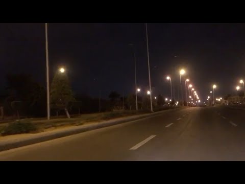 هدوء تام وشوارع خالية في الشيخ زايد تطبيقا لحظر التجوال