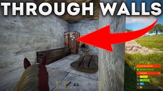 RUST how to see through walls bug/glitch
