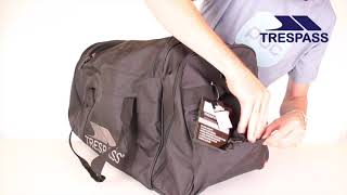 TRESPASS PULLEY, 80L TRAVEL BAG ON WHEELS  - Full Product Presentation &amp; Demonstration