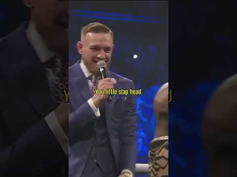 Conor McGregor Smacks Floyd Mayweather's Head: "Do Something Slap-Head"