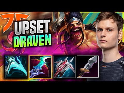UPSET IS INSANE WITH DRAVEN IN DUO HYLISSANG! - FNC Upset Plays Draven ADC vs Ezreal! | Season 11