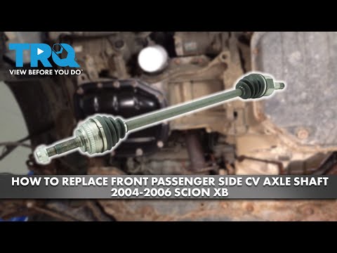 How to Replace Front CV Axle Shaft 2004-2006 Scion xB