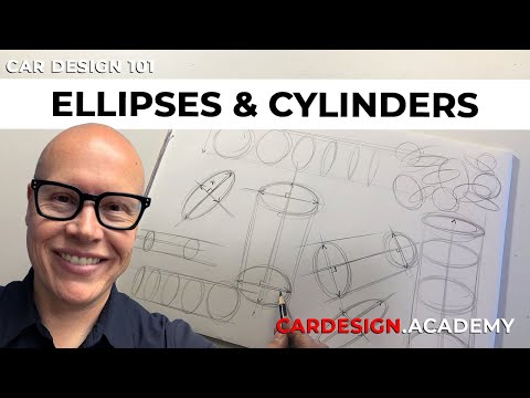 Car Design 101: How to Draw Ellipses & Cylinders