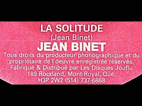 Jean Binet - La Solitude