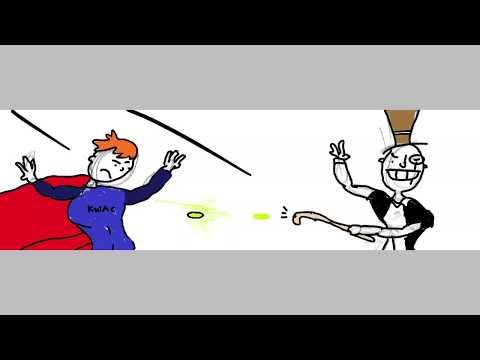 KWAK MAN vs THE MAD OLD MAN!