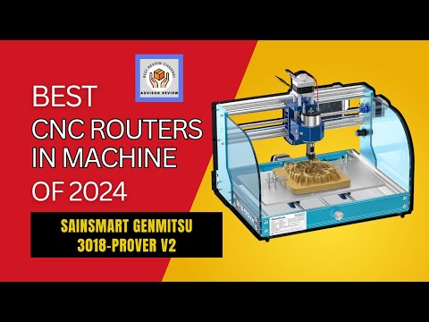 SainSmart Genmitsu 3018 PROVer V2 CNC Routers in Machine Full Review Of 2024