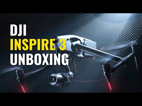 Unboxing the all new DJI Inspire 3