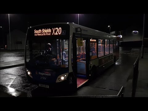 Journey on Route X20 | SK15HEV/37306 - Stagecoach North East: ADL E20D/ADL Enviro 200