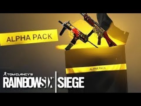 ALPHA PACK OPENING LEGENDARY ITEMS! AMAZING SKIN!!
