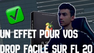 UN EFFET POUR VOS DROPS FACILE POUR AMÉLIORER VOS PRODS ET INTROS SUR FL STUDIO 20 - tuto rap trap