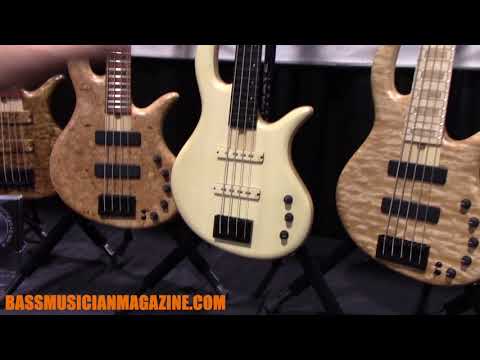 Bass Musician Magazine NAMM 2018 - Elrick Bass Guitars