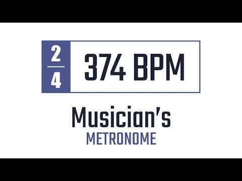 374 BPM - 2/4 - Metronome