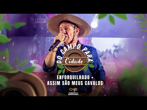 Chiquito & Bordoneio - Enforquilhado / Assim São Meus Cavalos - Do Campo Para a Cidade Ao Vivo