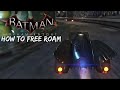 Batman Arkham Knight: 1989 Batmobile Free Roam ...