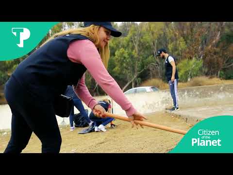 Action de Nettoyage de la Plage de Carthage Amilcar - COTP - World Clean Up Day 2021