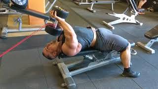 Banded Dumbbell Pullover exercise video thumbnail