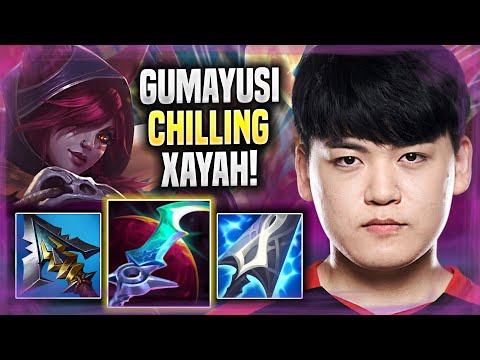 GUMAYUSI CHILLING WITH XAYAH! - T1 Gumayusi Plays Xayah ADC vs Aphelios! | Season 2022