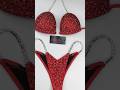 Red and Maroon Twilight Wellness Competition Suit B181W