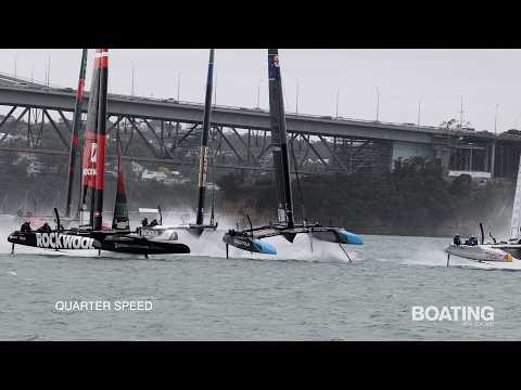 SailGP - Black Foils France Collision