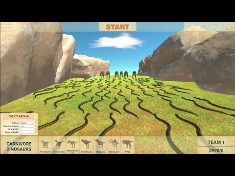 anacondas army vs Trexes army Animal Revolt Battle Simulator