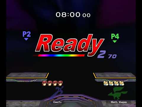 Ossify (Marth) vs Matt, Vegas (Fox) | Top 64 - LR1 - Melee Singles - GX3