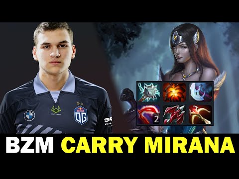 BZM CARRY MIRANA vs YATORO - HEAVY RIGHT CLICK DAMAGE | DOTA 2 Gameplay