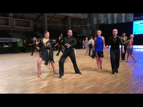 WDSF World Championship Senior 1 Ten Dance 2022 Cambrils, Spain, Semifinal - latin part