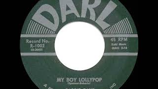 1st RECORDING OF: My Boy Lollipop - Barbie Gaye (1956)