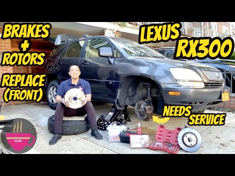 How to: 2002 Lexus RX300 Front Brakes and Rotors Replacement