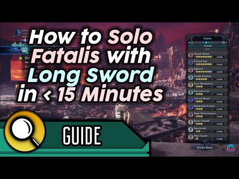 Fatalis vs Longsword Solo Guide - Openings, Strategy, Build, etc | MHW Iceborne