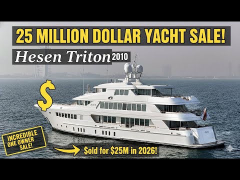 $25 Million For A 2010 Yacht? The Incredible One Owner Sale Of The Heesen Triton