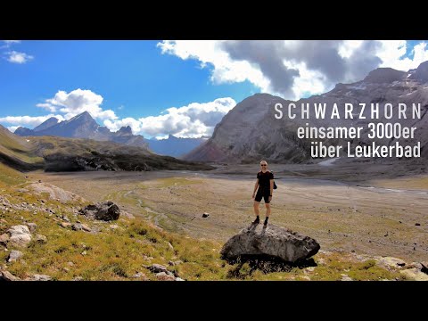 Schwarzhorn - Einsamer 3000er über Leukerbad, Wallis, Schweiz