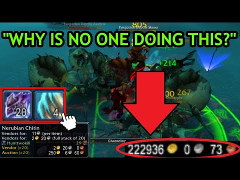"LEAKED" Secret Gold Farming Spot! World of Warcraft | WOTLK [2025]