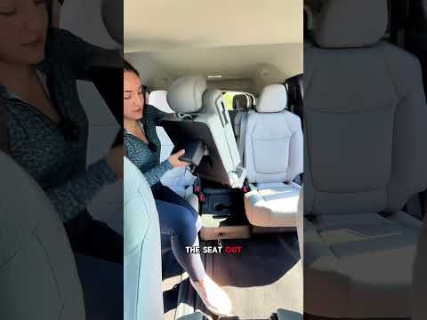 Part of a video titled Lightest removable middle seat on the market??? Toyota Sienna LE