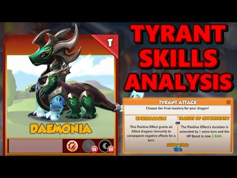 TYRANT ELEMENT Level 6 Skills IN-DEPTH ANALYSIS - Will Tryants REPLACE Divines or Ancients? - DML