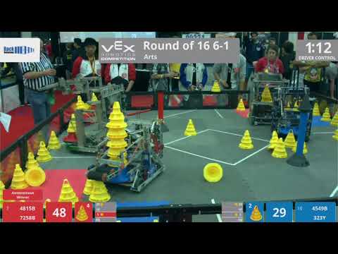 2018 VRC Arts R16 6-1 - 4815B 7258B vs 4549B 323Y - 138 to 74