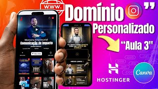 Como Comprar um Domínio Profissional na Hostinger e Vincular no Site do Canva.