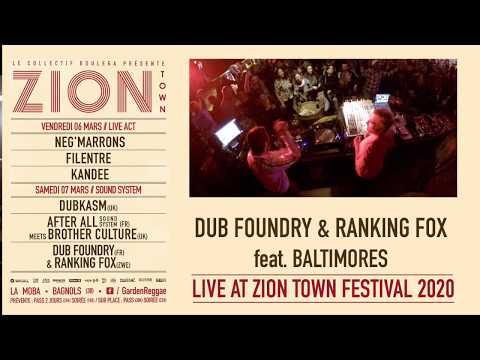 Dub Foundry, Ranking Fox & Baltimores in session at Zion Town Festival 2020