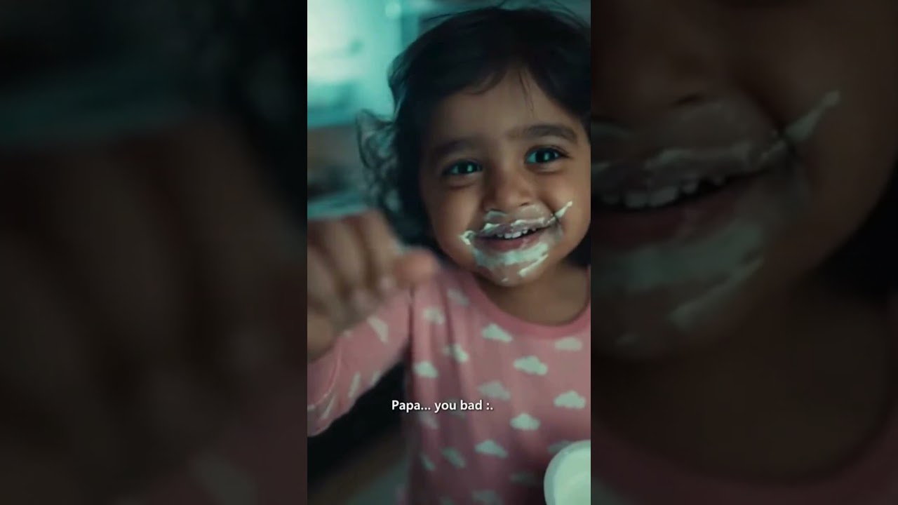 【AI Comedy | Baby & Family】MIDNIGHT YOGURT CRIME 🥣👧😂