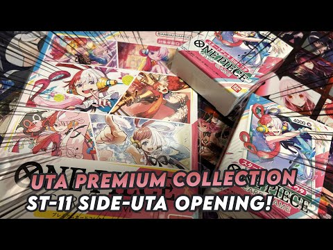 Coleção especial de cartões Uta Premium e vídeo de unboxing Side-UTA!