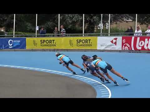 500m series senior ladies 4 (European Championships Inline Skating 2018)