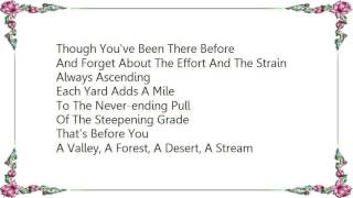 Crosby Stills  Nash - Thoroughfare Gap Lyrics