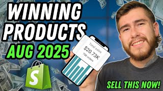 Top 5 Winning Products To Sell NOW (August 2025) | Shopify Dropshipping Trends